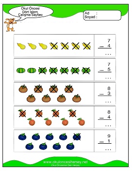 İşlemler yaprak test